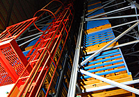 抜き型自動ラック倉庫